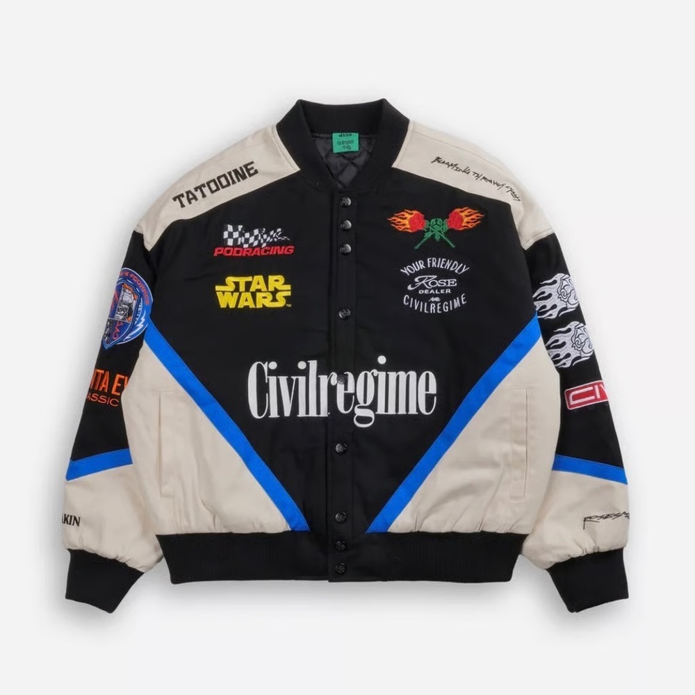 NWT Civil Regime LIMITED EDITION Bomber Jacket
